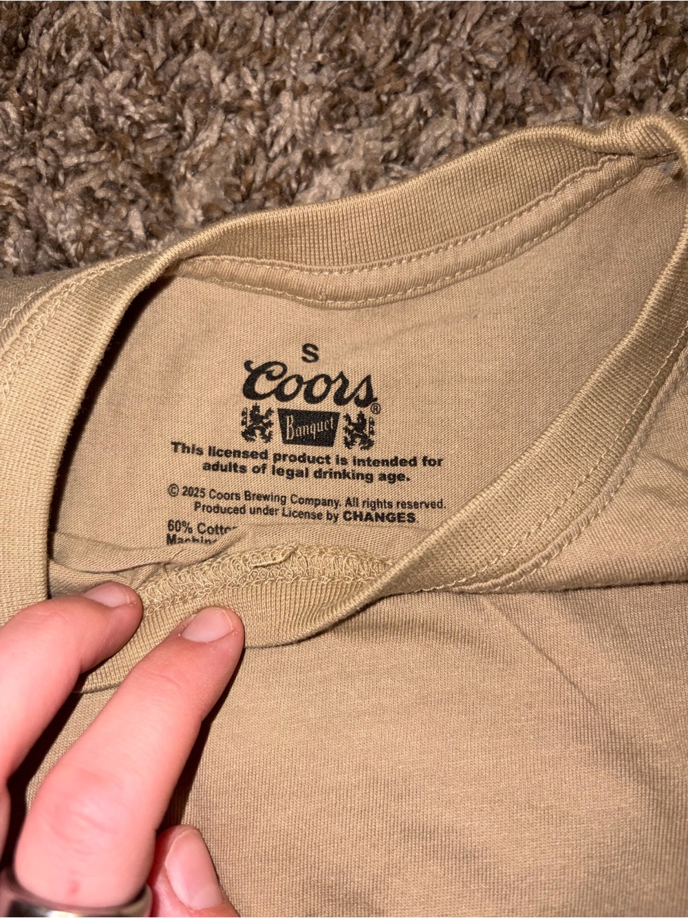 Coors T shirt